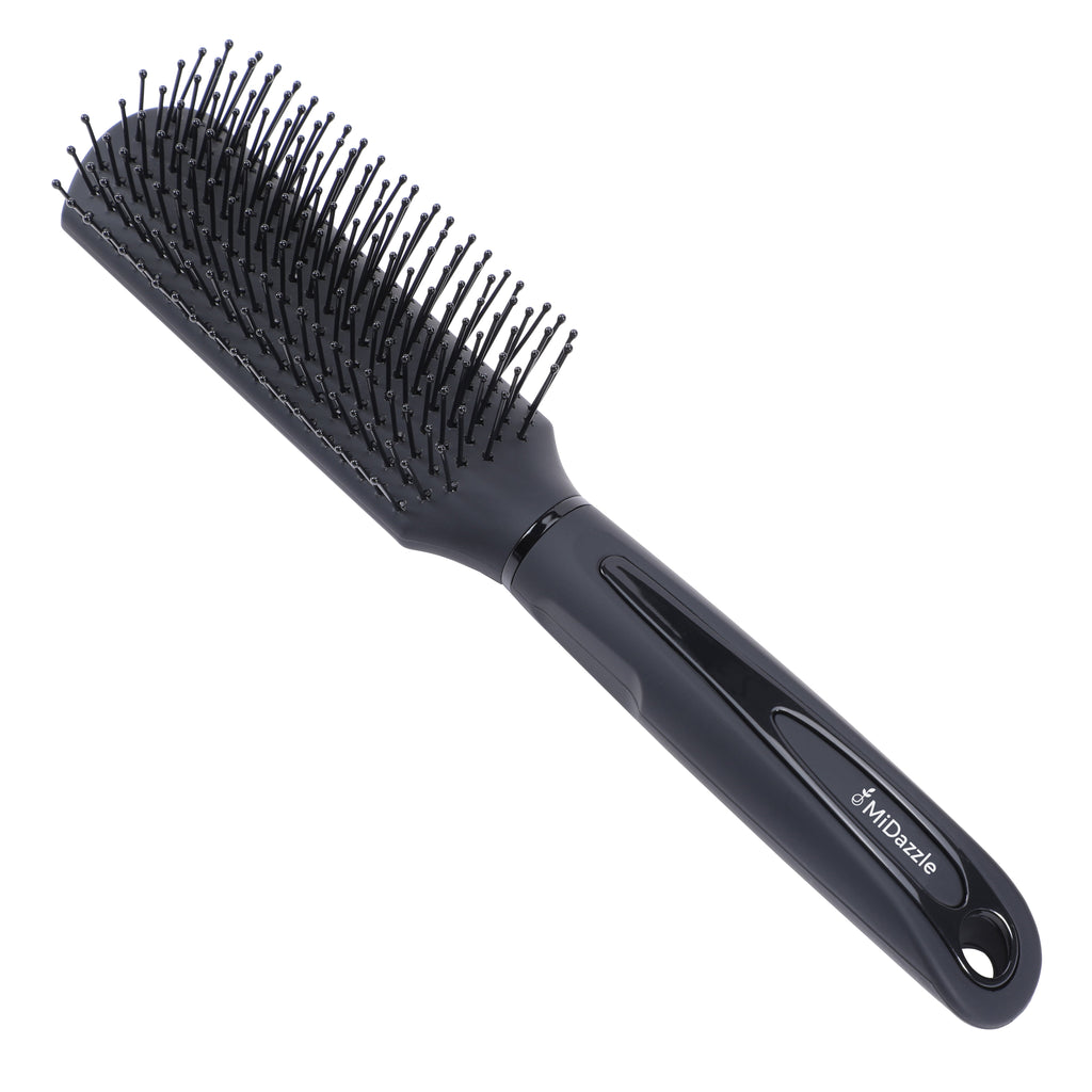 MiDazzle Hair Brush (Matt Black) MIHB0004 | Grocsy