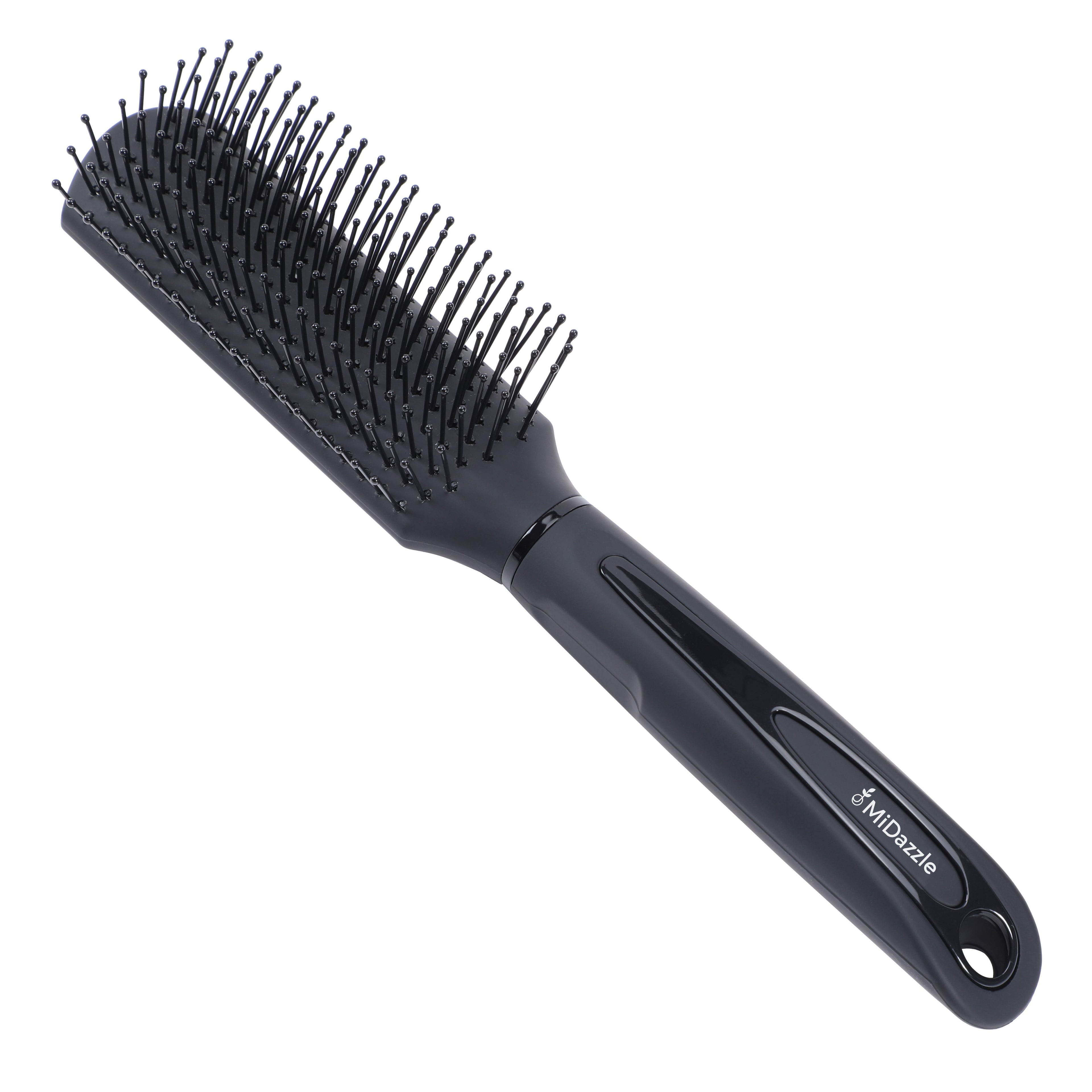 MiDazzle Hair Brush (Matt Black) MIHB0004 | Grocsy
