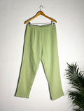trueBrowns Green Cotton Men's Pant | Grocsy