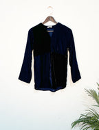 trueBrowns Blue Velvet Co-ord Set | Grocsy