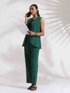 trueBrowns Green Cotton Co-ord Set | Grocsy