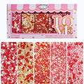 Confect Valentine Sprinkles | 08 Edible Decoration for Baking & Dessert | Grocsy