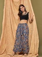 InWeave Indigo Big Jaal Harem Pant | Grocsy
