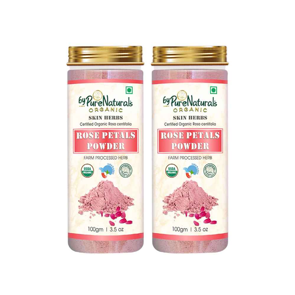 byPureNaturals Organic Rose Petals Powder | Grocsy