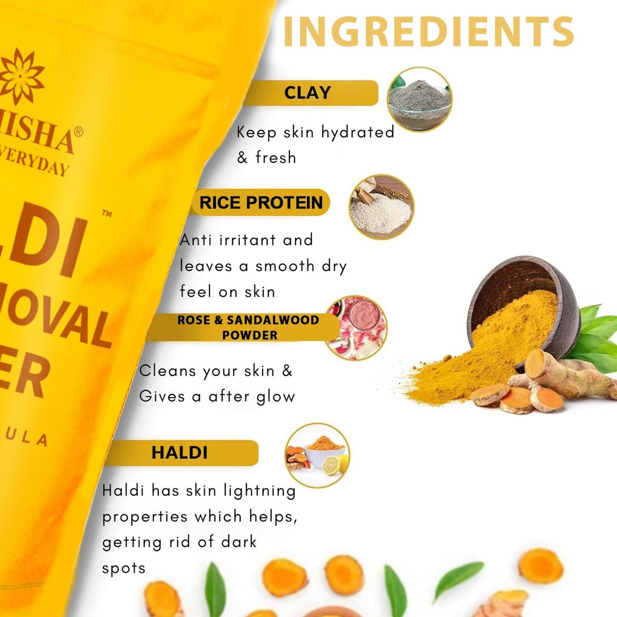 Samisha Haldi Hair Removal Powder | Grocsy