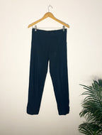 trueBrowns Blue Wollen Pant | Grocsy