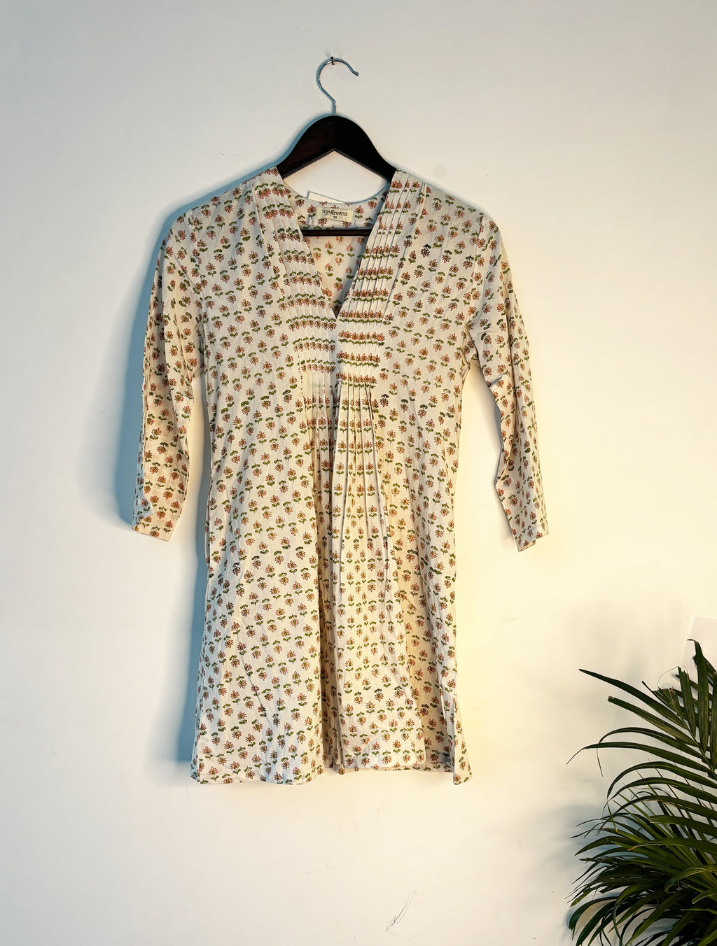 trueBrowns Print Short Kurta | Grocsy