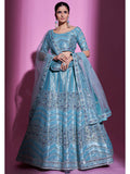 Myra Firozi Gota Silk Embroidered Designer Lehenga Choli | Grocsy
