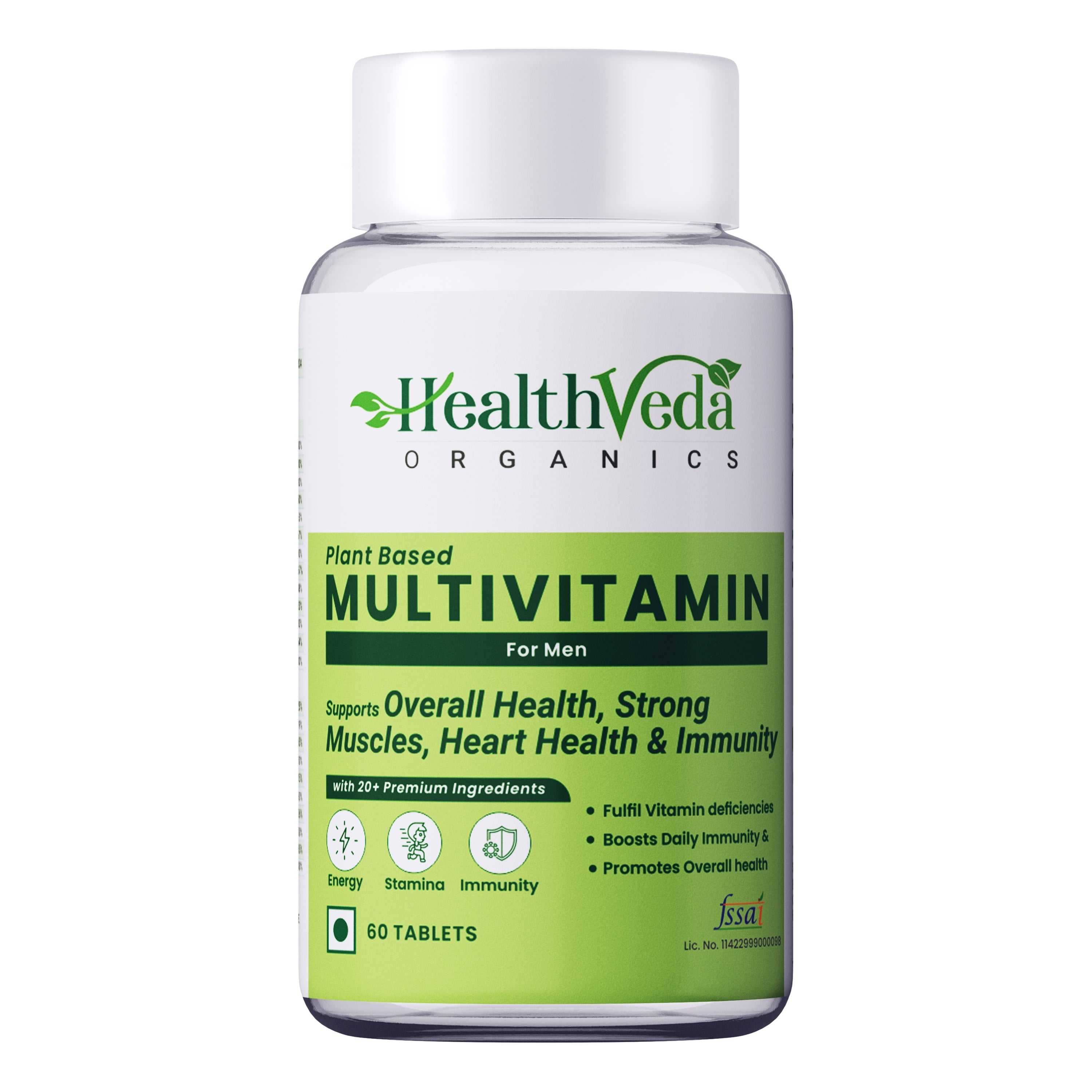 Health Veda Organics Multivitamin for Men Tablets | Grocsy