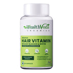 Health Veda Organics Advance Hair Vitamin with DHT Blocker & Biotin Capsules | Grocsy