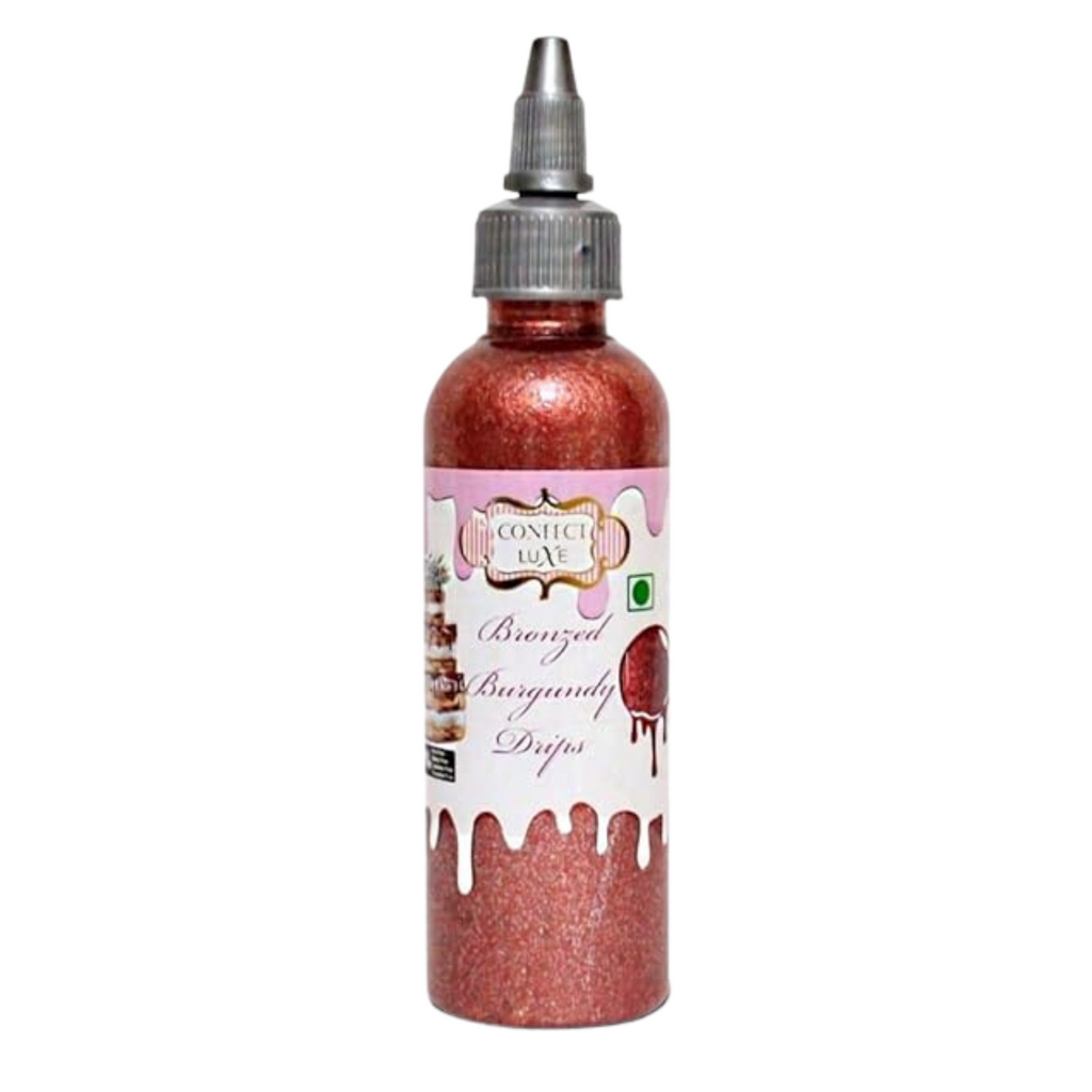 Confect Bronzed Burgundy | Edible Drips | Grocsy