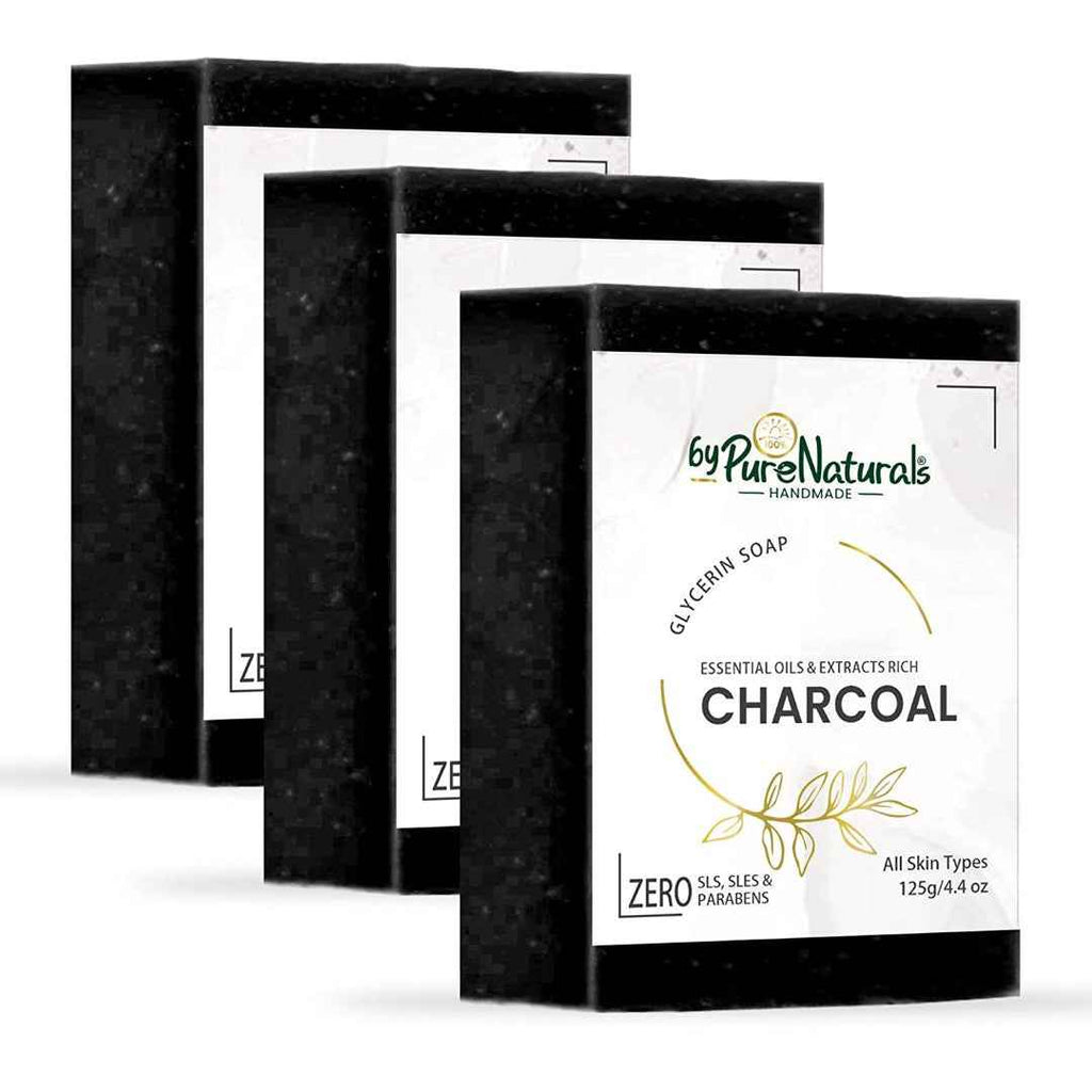 byPureNaturals Charcoal Soap | Grocsy