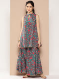 Ahalyaa Women Floral Printed Co-Ords | Grocsy
