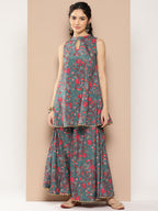 Ahalyaa Women Floral Printed Co-Ords | Grocsy