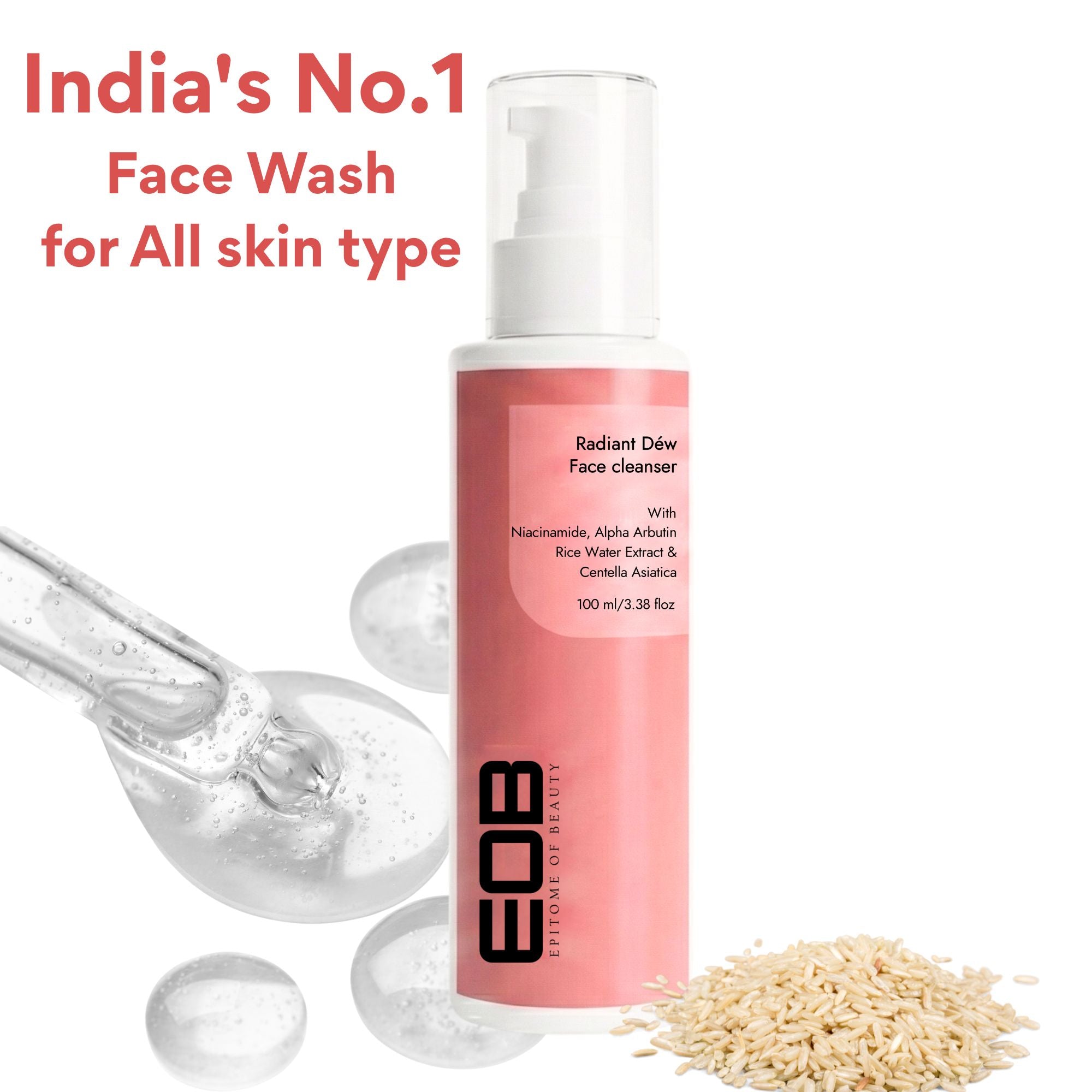 EOB Radiant Dew Face Cleanser | Grocsy