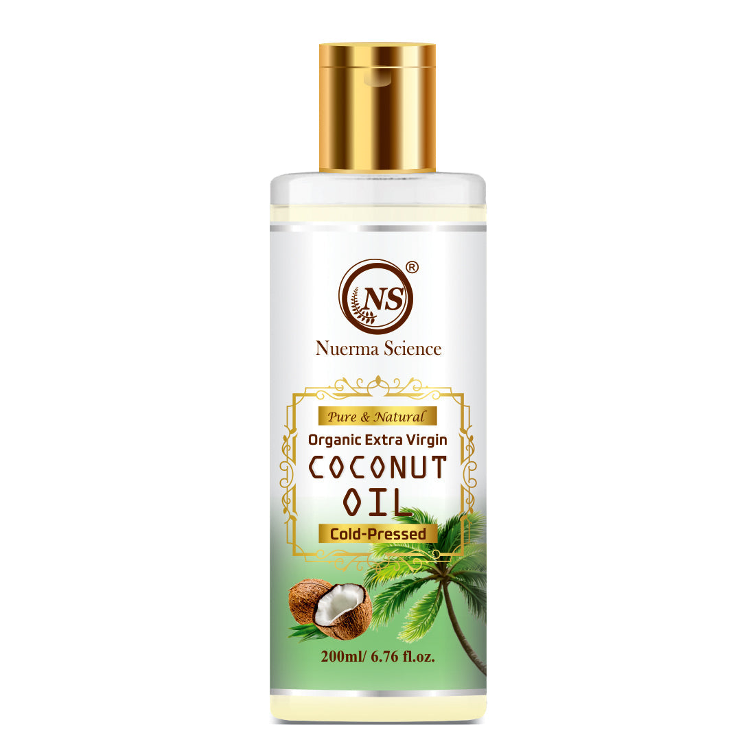 Nuerma Science Coconut Pure Oil: Your Holistic Elixir for Body and Hair | Grocsy