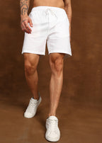 Fabmade Summer Ease Linen Shorts | Grocsy