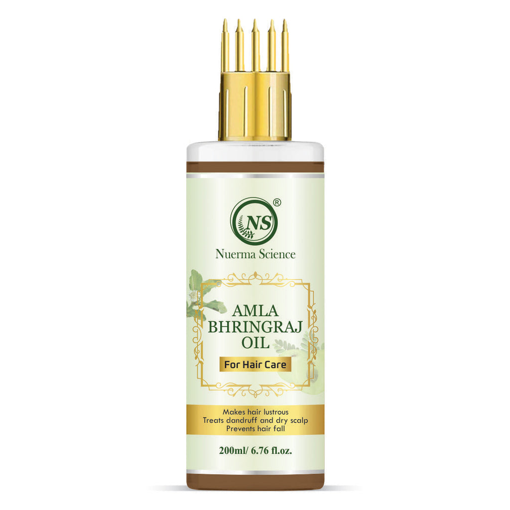 Nuerma Science Amla Bhringraj Hair Oil | Scalp Nourishment & Natural Conditioning | Grocsy