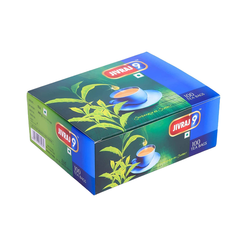 jivraj9 Tea C.t.c. Leaf Teabags | Grocsy