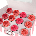 Confect Ombre- 1 | Edible Sugar Roses Topper | Grocsy