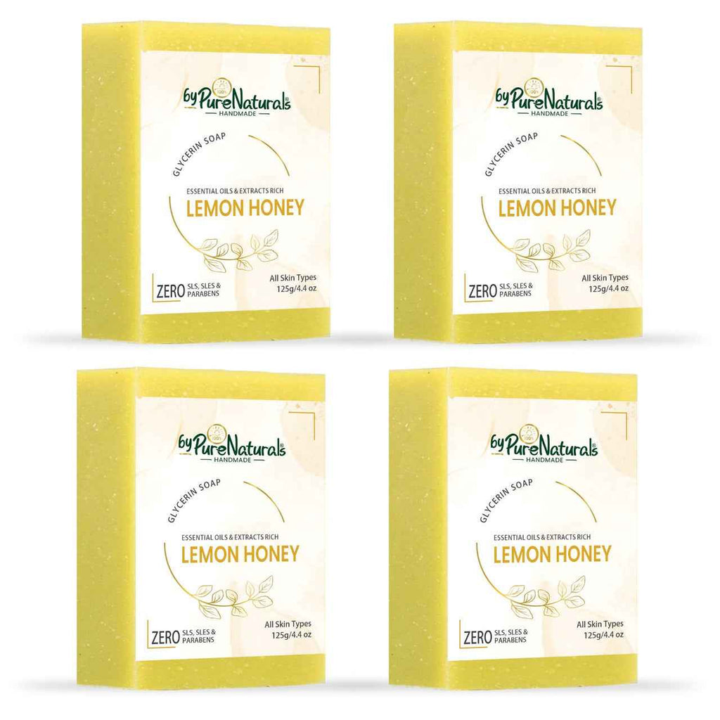 byPureNaturals Lemon Honey Soap | Grocsy