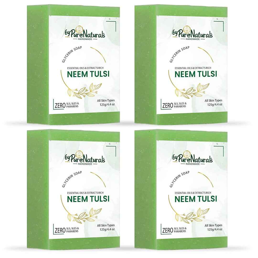 byPureNaturals Neem Tulsi Soap | Grocsy