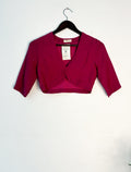 trueBrowns Pink Muslin Blouse | Grocsy