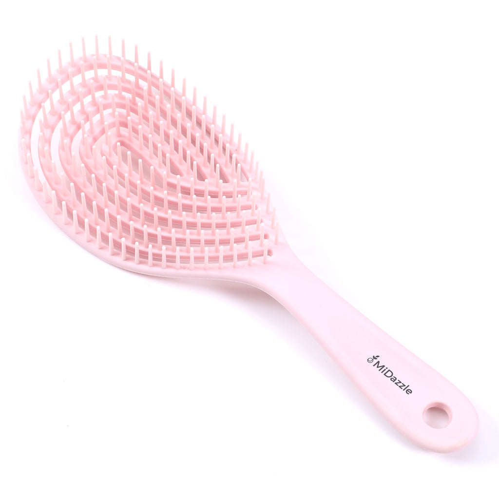MiDazzle Hair Brush (Pink 3D) MIHB0014 | Grocsy