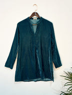 trueBrowns Blue Velvet Co-ord Set | Grocsy