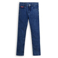 Chilins Boys Slim Mid Rise Cotton Confortable Blue Jeans | Grocsy