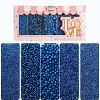 Confect Sprinkles for Cakes & Cupcakes Decoration | USP-10(Navy Blue) | Grocsy