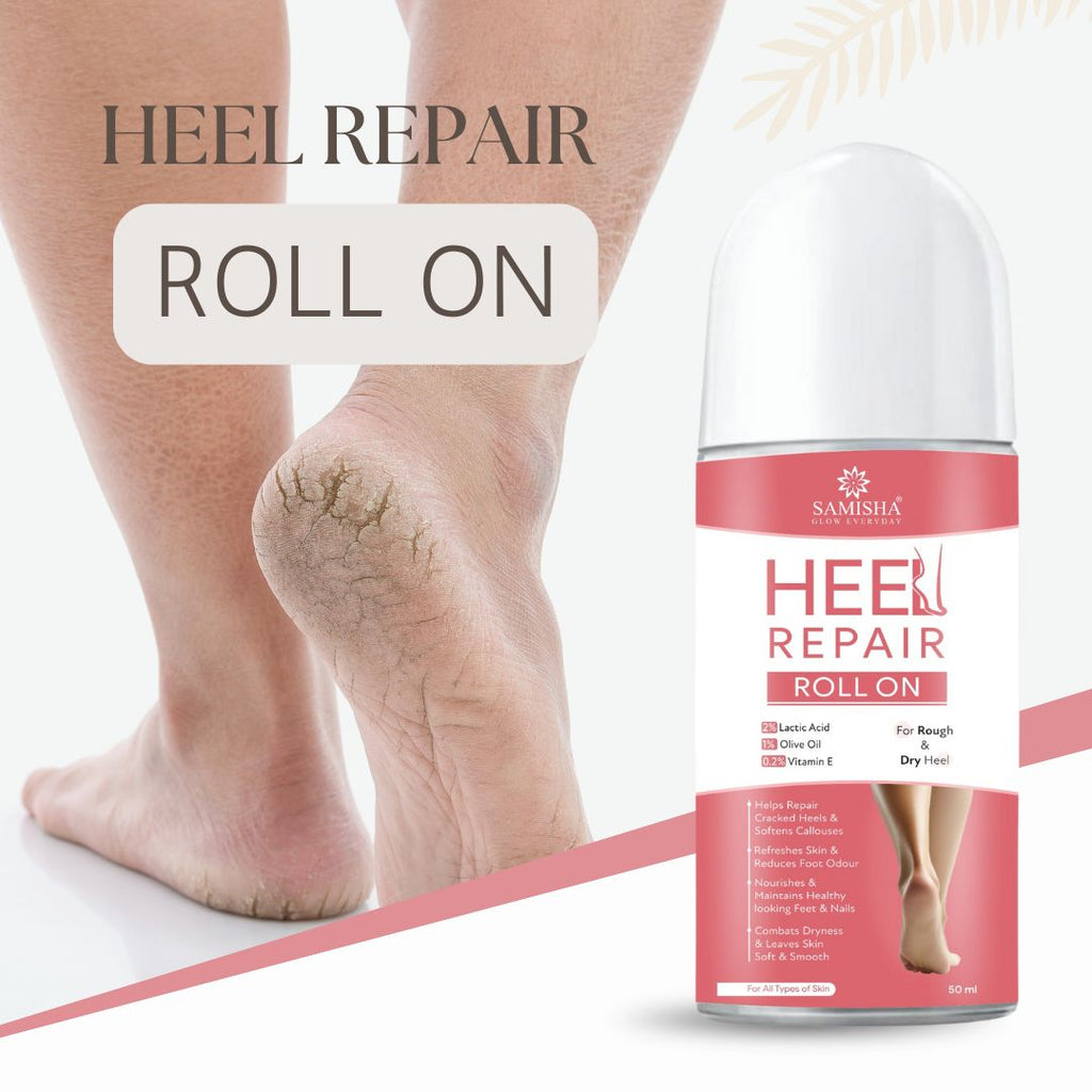 Samisha Foot Cream & Heel Repair Roll On | Grocsy