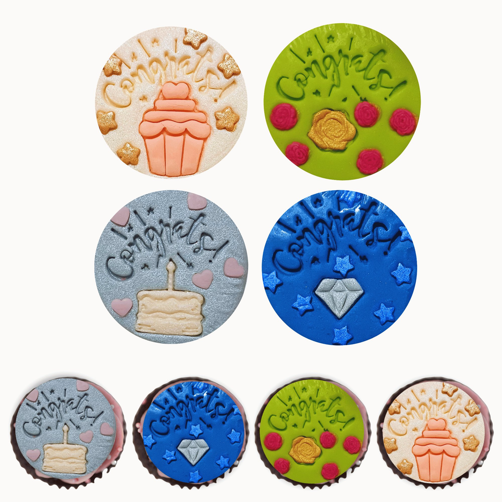 Confect Congrats | Edible Celebration Topper | Grocsy