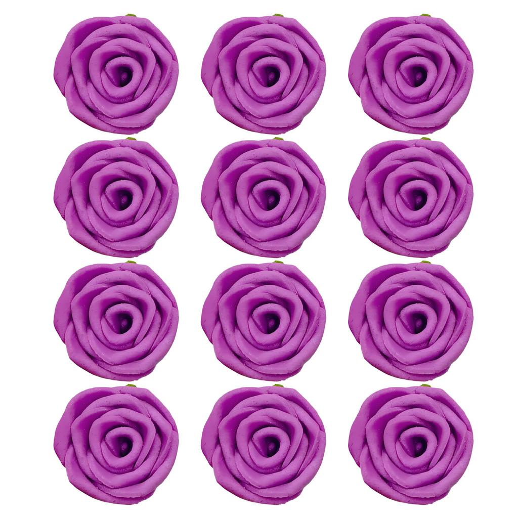 Confect Royal Fuchsia Pink | Edible Sugar Roses Topper | Grocsy