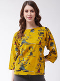 InWeave Women's Quirky Top With Sleevs | Grocsy
