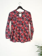 trueBrowns Pink Floral Top | Grocsy
