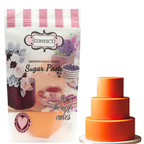 Confect Fluorescent Orange Fondant | Edible Sugarpaste | Grocsy