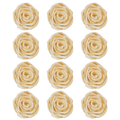Confect Pearl | Edible Metallic Sugar Roses Topper | Grocsy