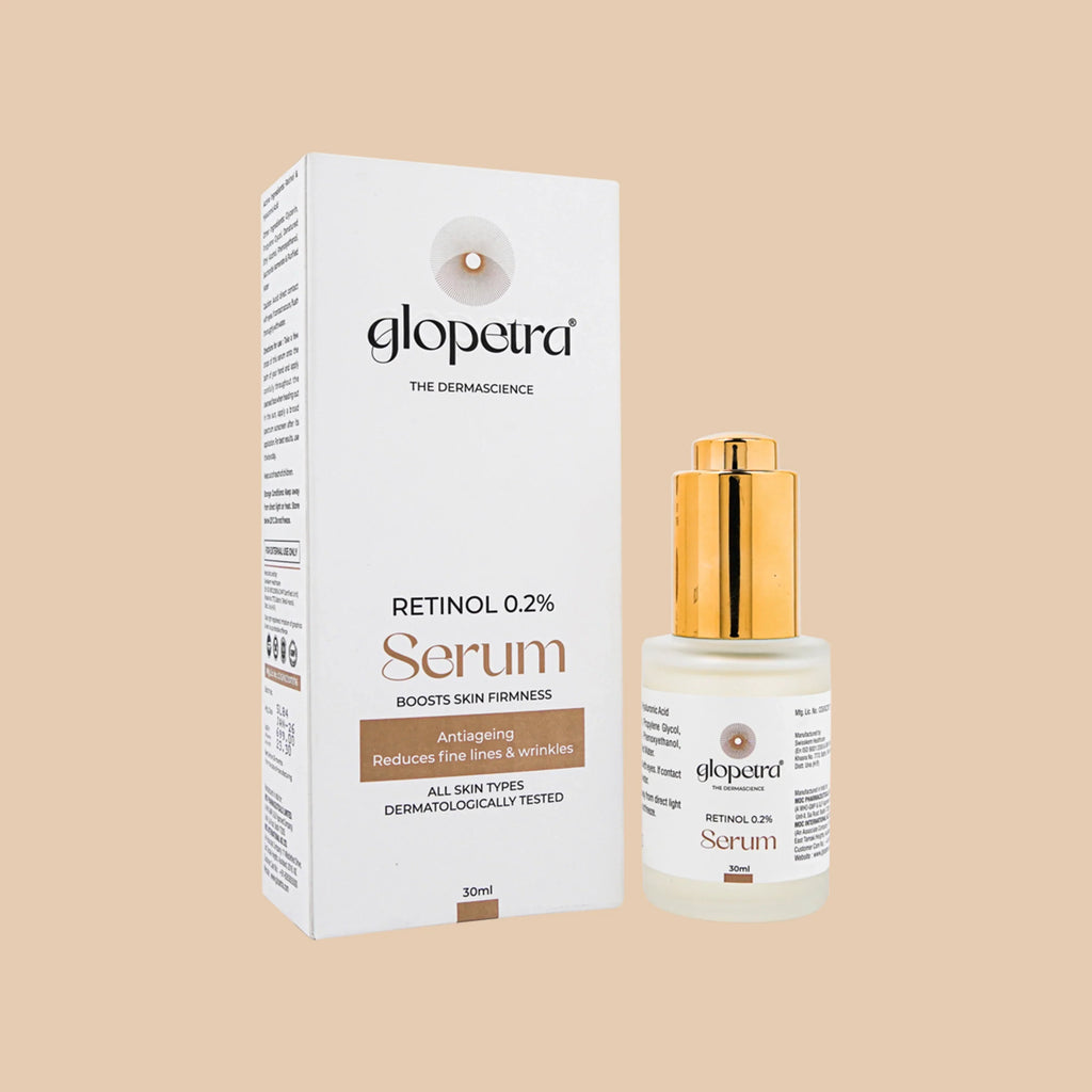 Glopetra Retinol 0.2% - Anti Ageing Serum For Face | Grocsy