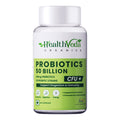 Health Veda Organics Probiotics 50 Billion Veg Capsules | Grocsy
