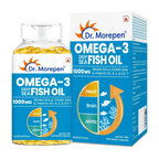 Dr Morpen Iron & Zinc + Omega-3 Deep Sea Fish Oil 1000Mg Combo | Grocsy