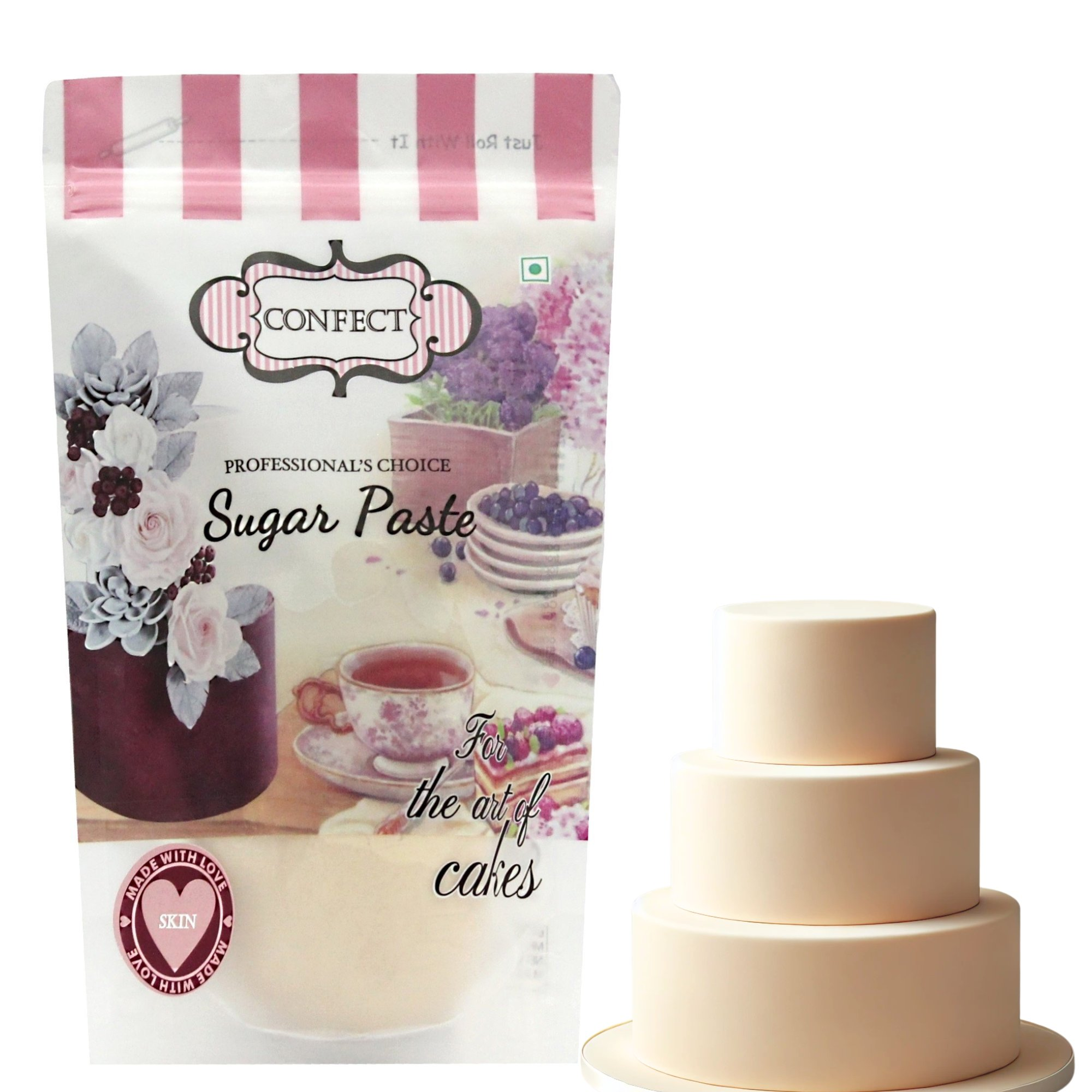 Confect Ivory Fondant | Edible Sugarpaste | Grocsy