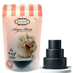Confect Black Fondant | Edible Sugarpaste | Grocsy