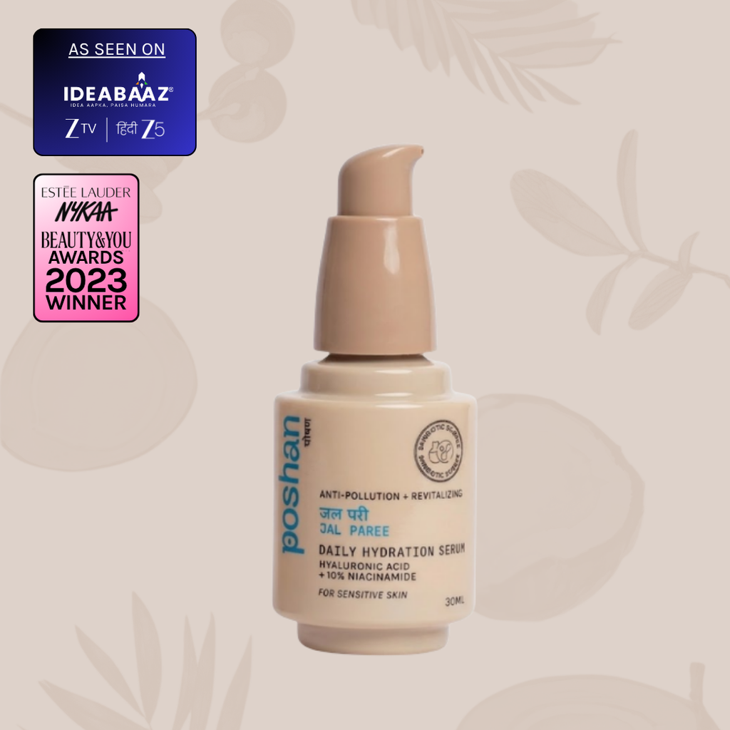 Poshan Skincare Jal Paree Daily Hydration Serum | Grocsy