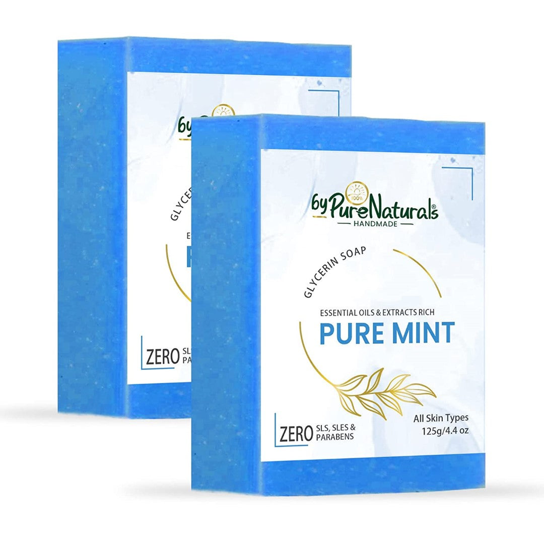 byPureNaturals Mint Soap | Grocsy