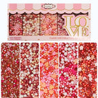 Confect Valentine Sprinkles | 10 Edible Decoration for Baking & Dessert | Grocsy
