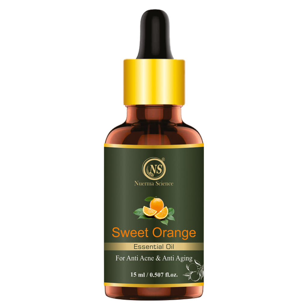 Nuerma Science Sweet Orange Essential Oil for Anti-Acne & Anti-Aging | Grocsy