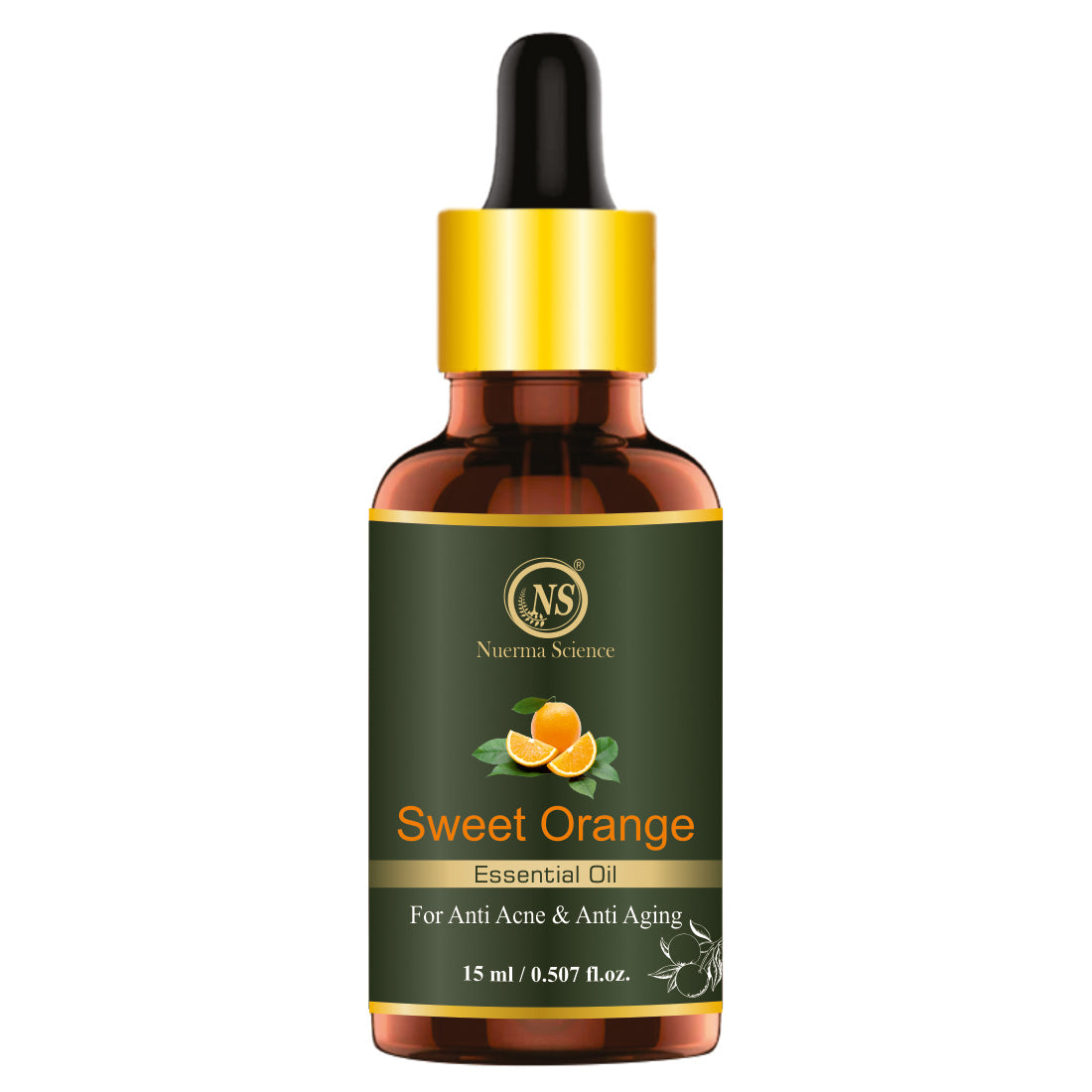 Nuerma Science Sweet Orange Essential Oil for Anti-Acne & Anti-Aging | Grocsy