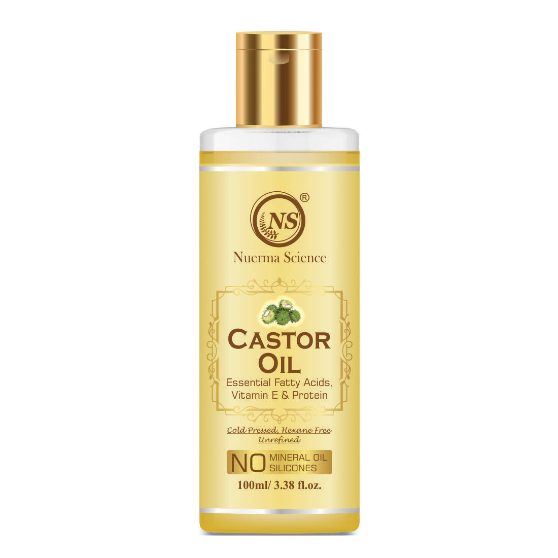 Nuerma Science Castor Oil For Hair & Body | Grocsy