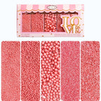 Confect Sprinkles for Cakes & Cupcakes Decoration | USP-5(Rose Pink) | Grocsy